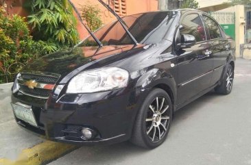 2011 Chevrolet Aveo LT VGIS 1.4 Black For Sale 