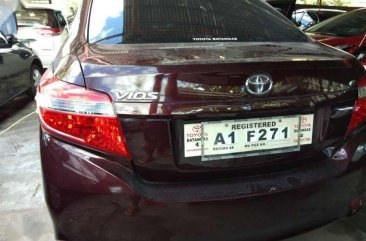 2017 Toyota Vios 1.3E B. red manual like as brandnew for sale