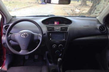 Toyota Vios J 2009 1.3 VVTi MT Red Sedan For Sale 