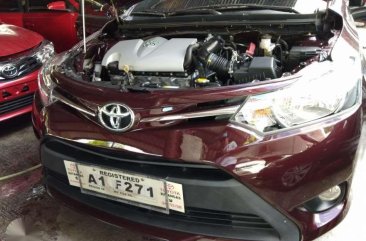 2017 Toyota Vios 1.3E B. red manual like as brandnew for sale