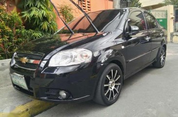 2011 Chevrolet Aveo 1.4 LT Black Sedan For Sale 