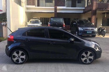 2014 Kia Rio AT HATCHBACK Black Hb For Sale 