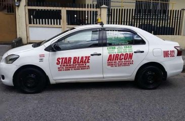 2013 Toyota Vios J Taxi White Sedan For Sale 