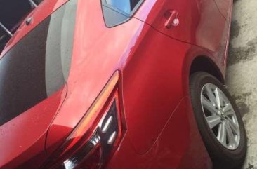 2017 Toyota Vios E manual red for sale