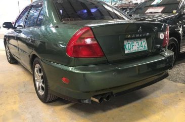 2002 Mitsubishi Lancer GLS Green Sedan For Sale 