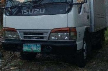 Isuzu Elf 4HF1 Engine Aluminum Van For Sale 