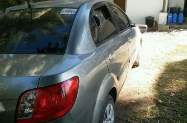 Kia Rio 2011 Manual Gray Sedan For Sale 