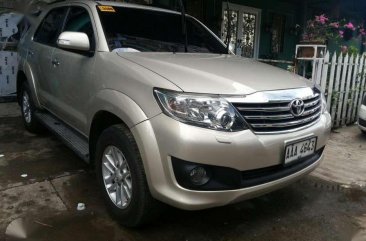 For sale 2014 Toyota Fortuner G 2.7L gasoline engine