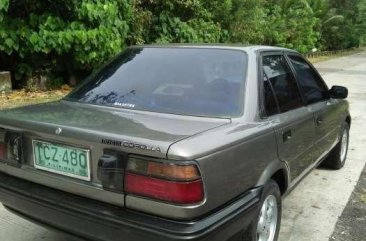 Toyota Corolla Manual Gray Sedan For Sale 