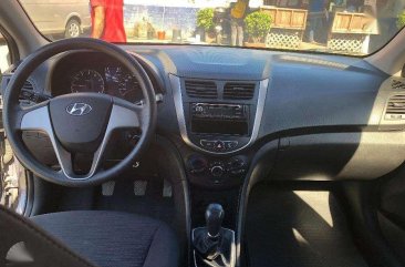 2016 Hyundai Accent Gray Sedan Very Fresh For Sale 