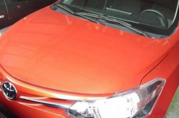 2017 Toyota Vios 1.3E manual ORANGE for sale