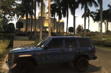 1997 Jeep Cherokee 4x4 Blue SUV For Sale 