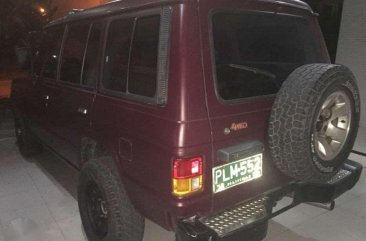 1980 Mitsubishi Pajero Gen 1 Red For Sale 