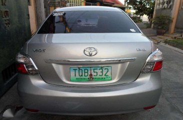 Silver Toyota Vios E 2012 for sale