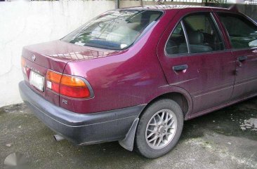 Nissan Sentra B14 Automatic Red Sedan For Sale 