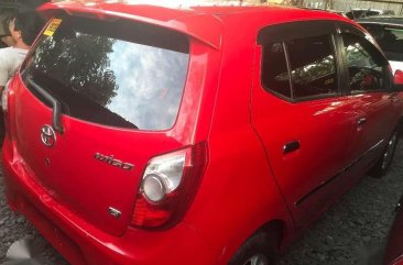 2017 Toyota Wigo G Automatic Red Low Mileage for sale