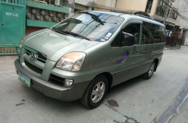 2005 Hyundai Starex Matic Green Van For Sale 