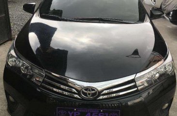 2015 Toyota Corolla Altis 1.6v AT Black For Sale 