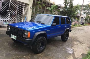 1997 Jeep Cherokee 4x4 Blue SUV For Sale 