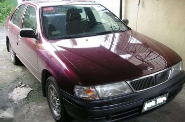 Nissan Sentra B14 Automatic Red Sedan For Sale 