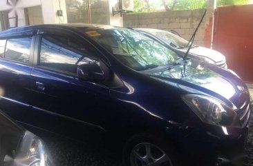 2017 Toyota Wigo 1.0 G Blue Automatic Transmission for sale