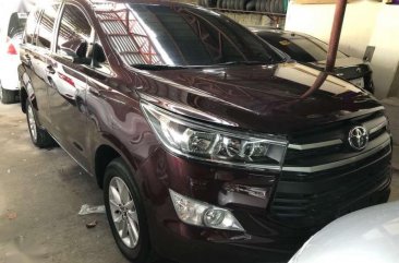 2017 Toyota Innova 2.8 E Blackish Red AT For Sale 