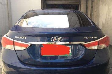 2013 Hyundai Elantra 1.6 Automatic Blue For Sale 