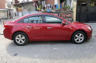 2012 CHEVROLET CRUZE AT Red For Sale 