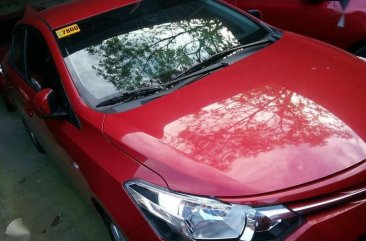 2017 Toyota Vios 1.3E Manual Red Sedan For Sale 