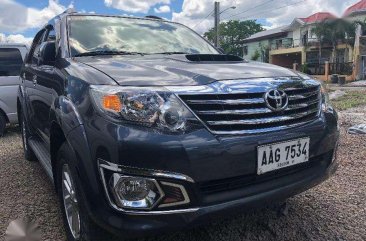 2014 Toyota Fortuner 2.5 G Manual Gray Metallic Series for sale