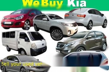 We Buy Kia SPORTAGE  2015 used second hand Cars and SUV