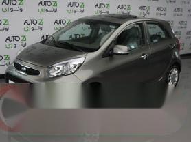 Kia Picanto Ex gray hatchback 2014