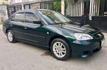 Honda Civic 2003 AT Green Sedan For Sale 