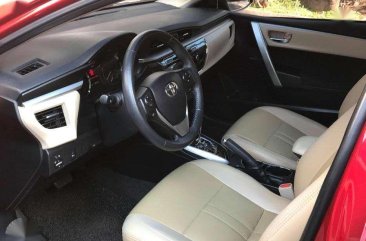 2014 Toyota Corolla Altis 1.6V Red For Sale 