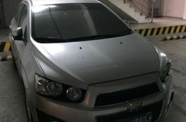 2013 Chevrolet Sonic Sedan Silver For Sale 