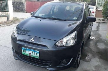 2013 Mitsubishi Mirage Manual Gray For Sale 