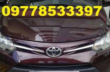 Fresh 2017 Toyota Vios 1.3 E Matic Red For Sale 