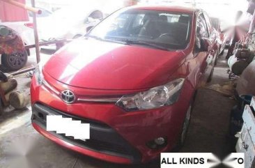 2017 Toyota Vios E dual vvti Red Automatic for sale