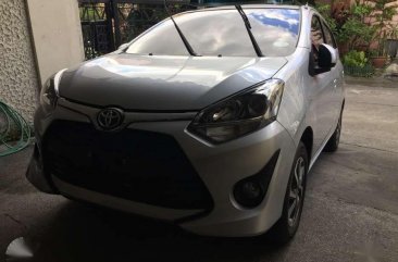 2018 Toyota Wigo 10 G Silver Automatic Newlook for sale