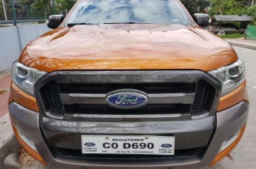 2017 Ford Ranger Wiltrak for sale
