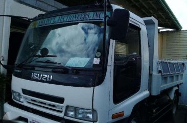 Isuzu Dump Truck Forward White Manual For Sale 