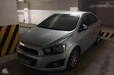 2013 Chevrolet Sonic Sedan Silver For Sale 