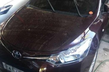 2017 Toyota Vios 1.3 E Blackish Red Manual Transmission for sale