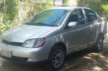 Toyota Echo Yaris 2002 Silver Sedan For Sale 