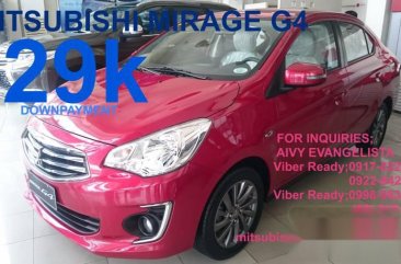 Avail our Mitsubishi Mirage for as low as 29k downpayment