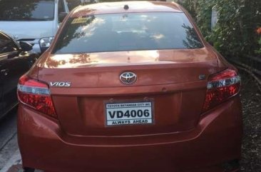 2016 Toyota Vios E manual transmission orange for sale