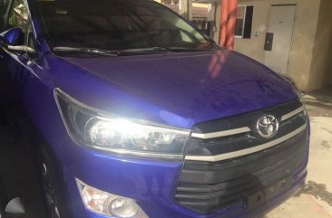 2016 Toyota Innova 2.8 E Automatic Blue Metallic for sale