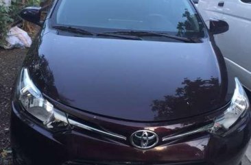 2017 Toyota Vios E automatic blackish red GRAB for sale