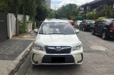 2013 Subaru Forester 2.0 XT Turbo AT Gas Pearl White for sale