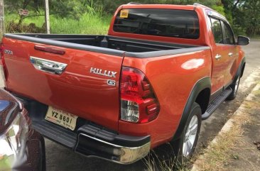 2016 Toyota Hilux 28G 4x4 Orange Automatic for sale